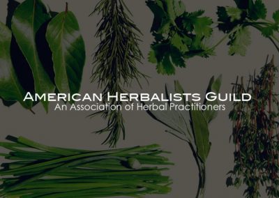 American Herbalist Guild – herbalists specializing in the medicinal use of plants